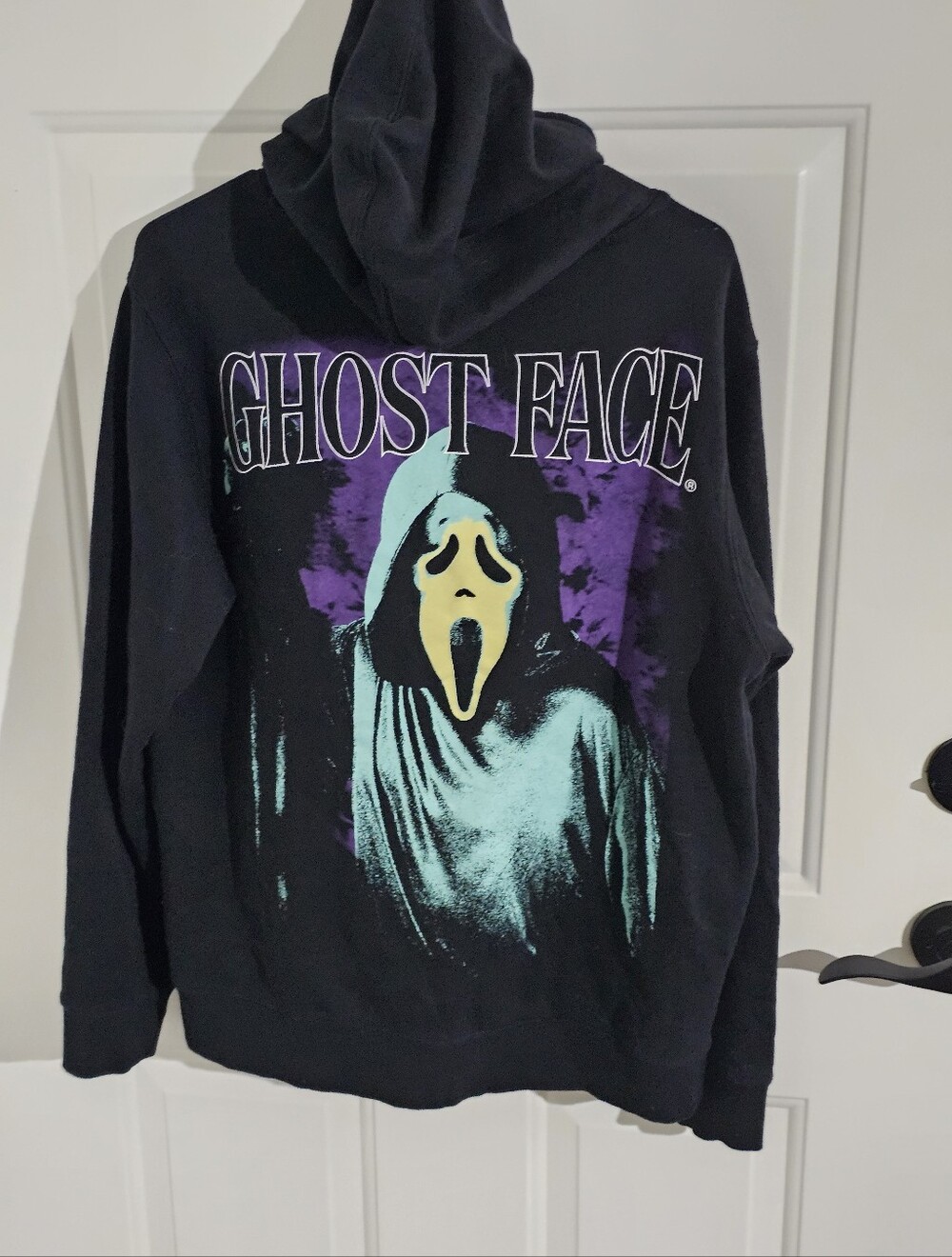 Ghostface Graphic Black Hoodie -